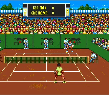 International Tennis Tour (USA) screen shot game playing